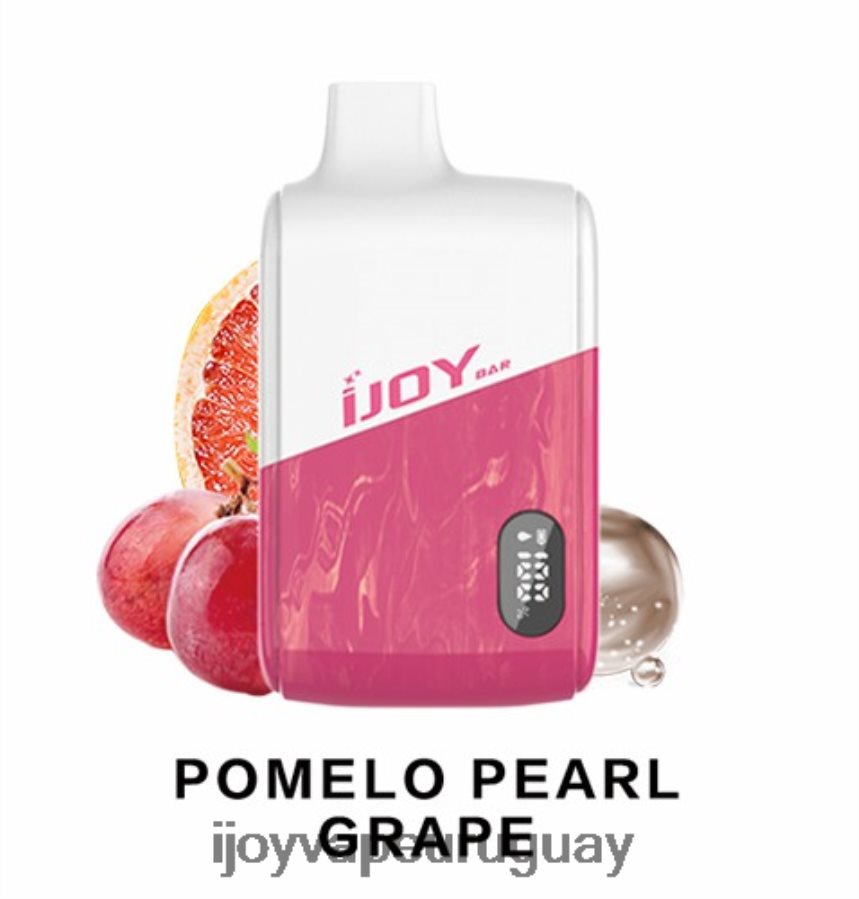 iJOY Vape Brussel - iJOY Bar IC8000 desechable N20LL192 pomelo uva perla