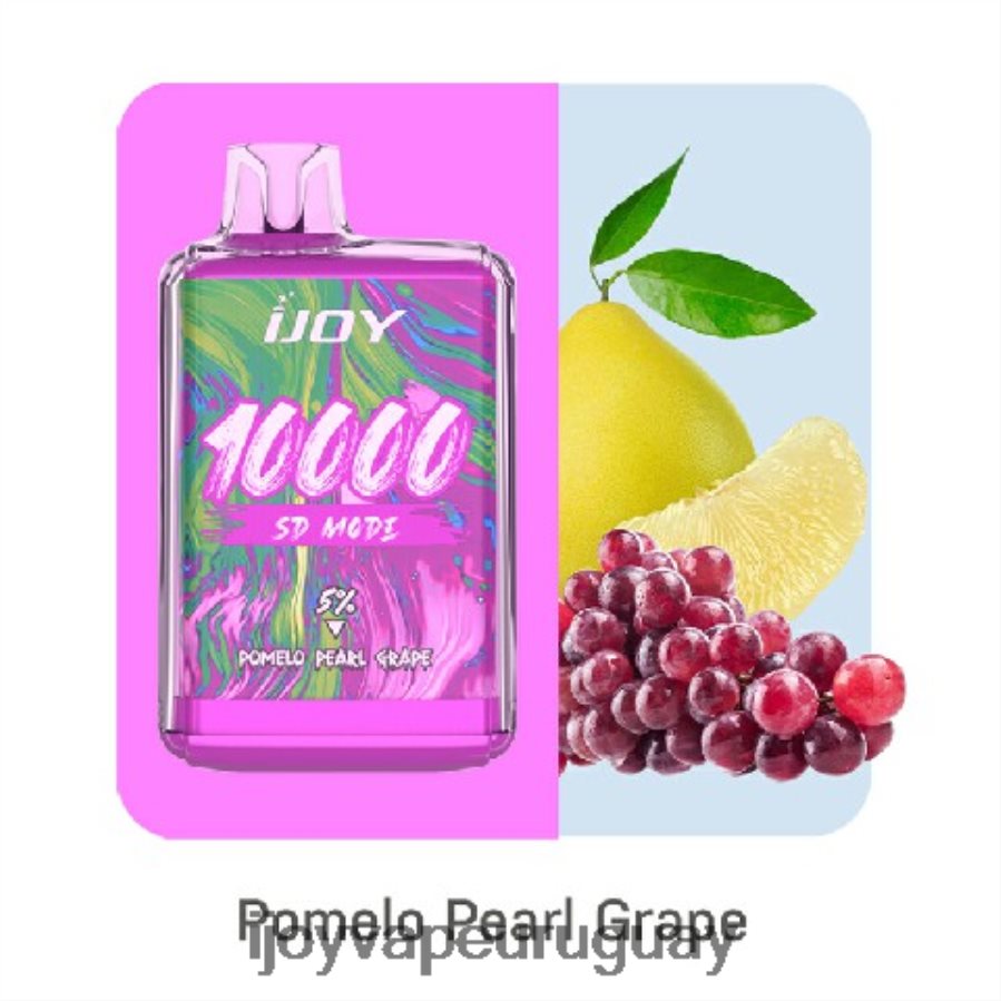 iJOY Disposable Vape Price - iJOY Bar SD10000 desechable N20LL170 pomelo uva perla