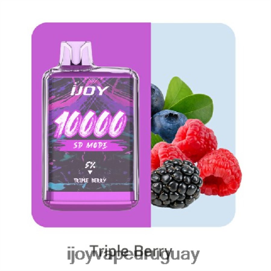 iJOY Vape Antwerpen - iJOY Bar SD10000 desechable N20LL173 triple baya