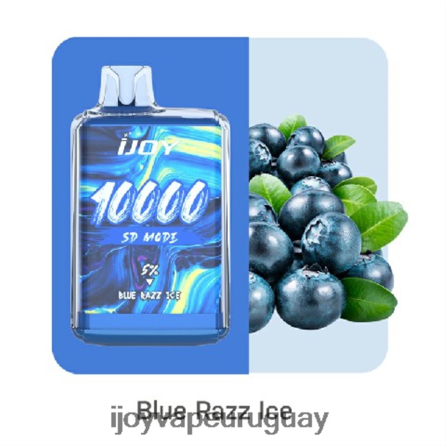 iJOY Vape Brussel - iJOY Bar SD10000 desechable N20LL162 hielo azul