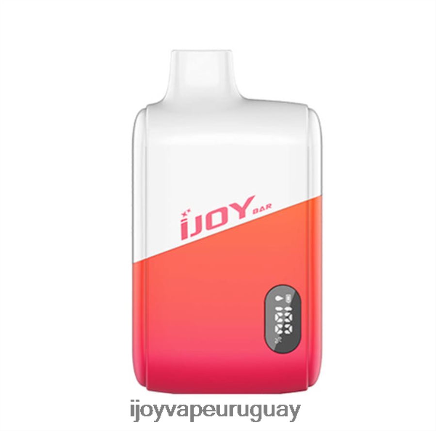 iJOY Vape Disposable - iJOY Bar Smart Vape 8000 bocanadas N20LL18 melocotón limón